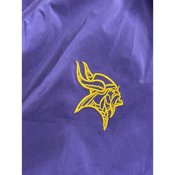 Vintage Minnesota Vikings Jacket Mens XL Pro Player Pullover NFL 90s - Picture 5 of 6